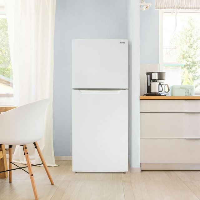 Danby® 28" 14.2 Cu. Ft. White Counter Depth Top Freezer Refrigerator-3