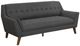 Emerald Home Binetti Charcoal Pebble Sofa-0