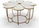 TOV Furniture Flower Marble Cocktail Table-0