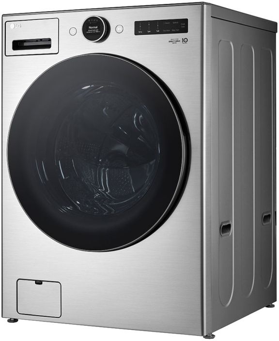 LG 5.2 Cu. Ft. Graphite Steel Front Load Washer-1