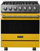 Viking® 3 Series 30" Daffodil Pro Style Natural Gas Range-0