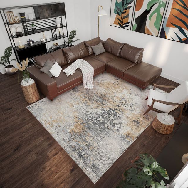 Dalyn™ Rug Company Camberly CM5 Mink 5'x8' Area Rug-4