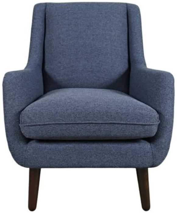 Jofran Inc. Theo Navy Accent Chair-3