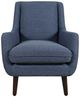 Jofran Inc. Theo Navy Accent Chair-3
