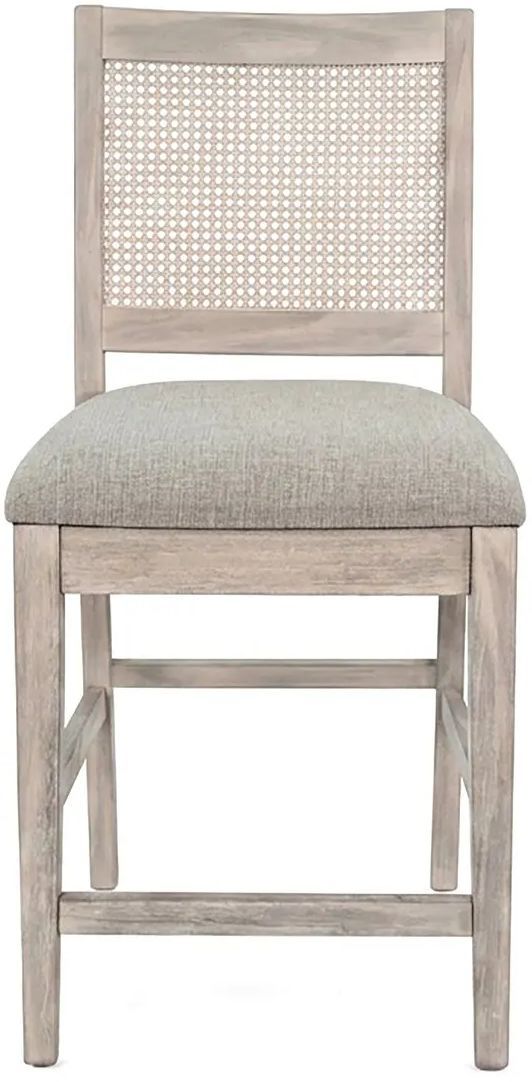 Sunny Designs™ NaturalWheat Cane Back Counter Stool-2
