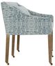Robin Bruce Customizable Odessa Dining Banquette with Casters-2