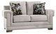 Furniture of America® Atherstone Light Gray Loveseat-0