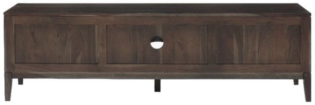 Porter International Designs Fall River Black Walnut TV Stand-2