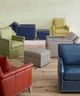 Vanguard® Furniture Customizable Liz Leather Ottoman-2