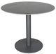 CabanaCoast® Customizable Origin Sol Sintered 42'' Outdoor Round Pedestal Coffee Table-0