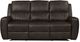 Bassett® Furniture Club Level Aberdeen Walnut Power Reclining Sofa-1