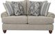 Craftmaster® Customizable Craftmaster Essentials Bun Feet Loveseat-1