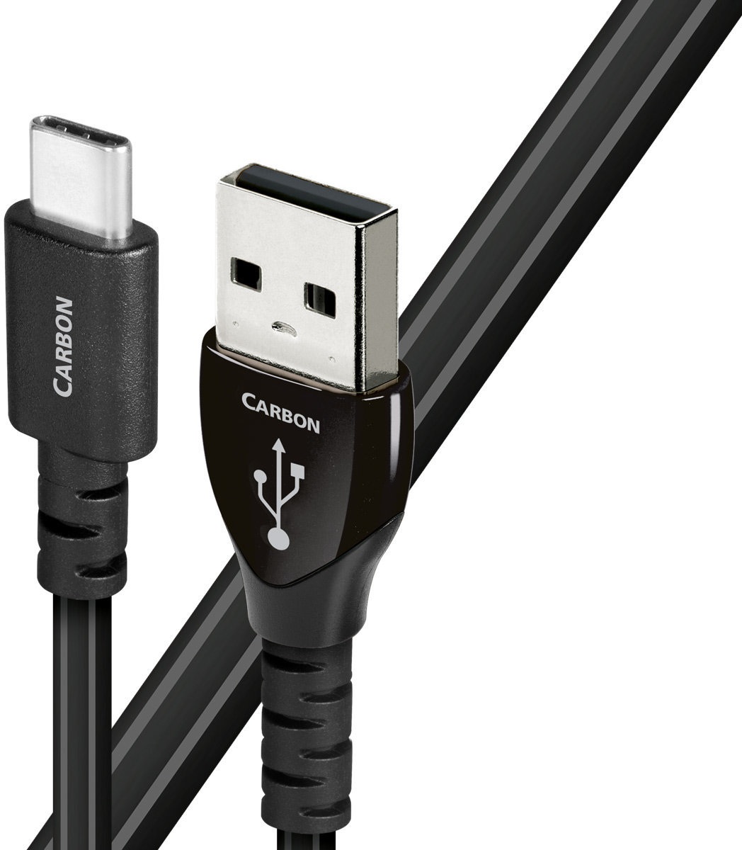 AudioQuest® Carbon 1.5 m USB 2.0 C to USB A Cable | Systems
