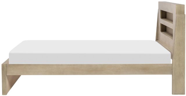 Legacy Kids Teen District Weathered Oak Full Youth Panel Bed-3