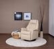Fjords® Relax Stockholm Latte Small Dual Motion Swivel Recliner-2