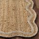 LR Home Scallop Natural/Ivory 3'x8' Runners-1
