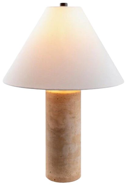 Surya Agate Natural Beige 16" Accent Table Lamp-4