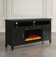 Jofran Inc. Urban Icon Black Electric Fireplace Media Console-1