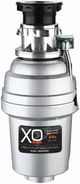 XO 0.75 HP Batch Feed Stainless Steel Garbage Disposer-0