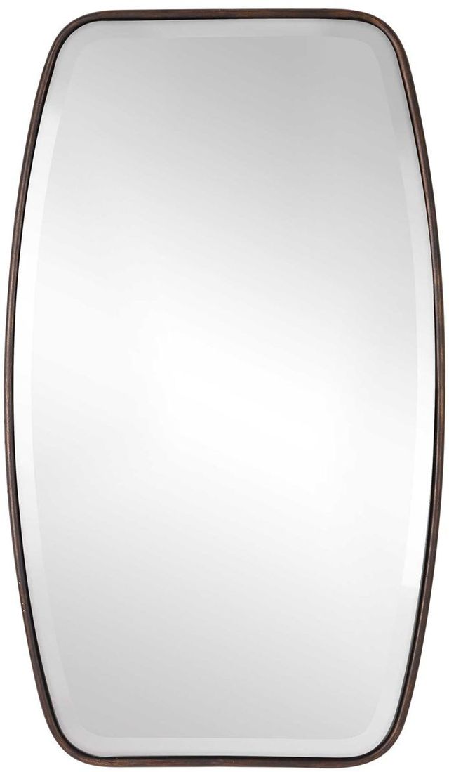 Uttermost® Canillo Distressed Dark Bronze Mirror-0
