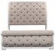 Liberty Furniture Magnolia Manor Antique White/Gray California King Upholstered Sleigh Bed-2