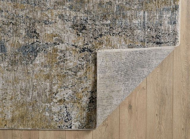 KAS Rugs Avani Blue/Gold Laurel 5'x8' Area Rug-3