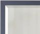 Stylecraft Black Beveled Framed Wall Mirror-1