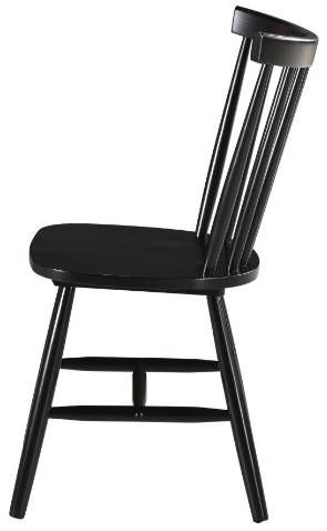 Coaster® Hollyoak Black Side Chair-3