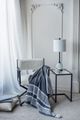 A & B Home Gregory Black/White Throw Blanket-5