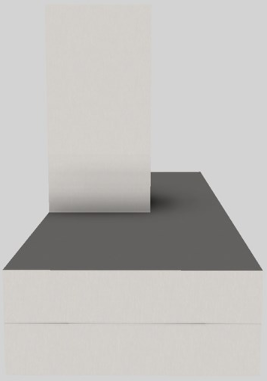 Vent-A-Hood® 54" Stainless Steel Contemporary Wall Mounted Range Hood-1