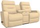 La-Z-Boy® Baron Cashew Manual Wall Reclining Loveseat with Console-0