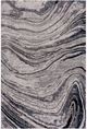 Cosmos Carpets Axxent 006 Black/White 3' x 5' Area Rug-0