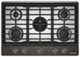 KitchenAid® 30" Black Ore Gas Cooktop with 5 Burners and Integrated Wok Grate-0