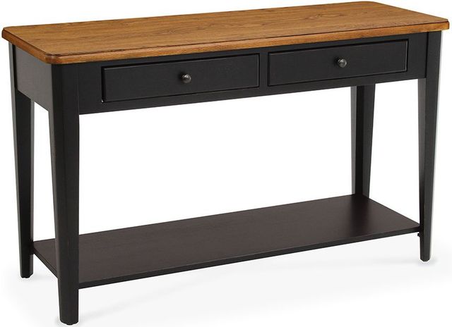 Peters-Revington™ Casual Choices™ Chestnut Sofa Table with Black Base-0