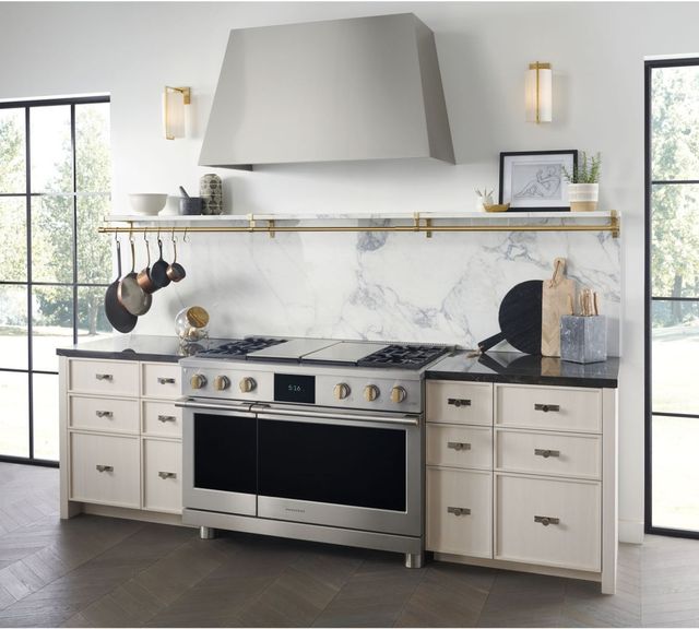 Monogram® 48" Stainless Steel Wall Mounted Range Hood-1