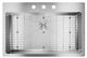Elkay Crosstown® Polished Satin 33'' 3-Hole Single Bowl Dual Mount Sink Kit-1