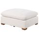 Coaster® Lakeview Ivory Rectangular Upholstered Ottoman-1