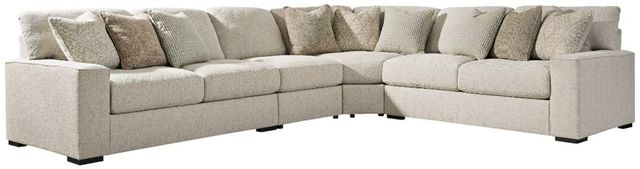 Benchcraft® Ballyton 4-Piece Sand Curved Sectional-0