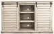 American Heartland Manufacturing Rustic Tall Quaint Shutter TV Stand-0