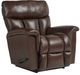 La-Z-Boy® Mateo Chocolate Leather Manual Rocking Recliner-0