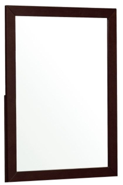 Mazin Furniture Rowe Espresso Mirror-1