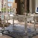 ACME Furniture Versailles Bone White Executive Writing Desk-1