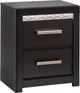 Signature Design by Ashley® Brizmore Black Nightstand-0