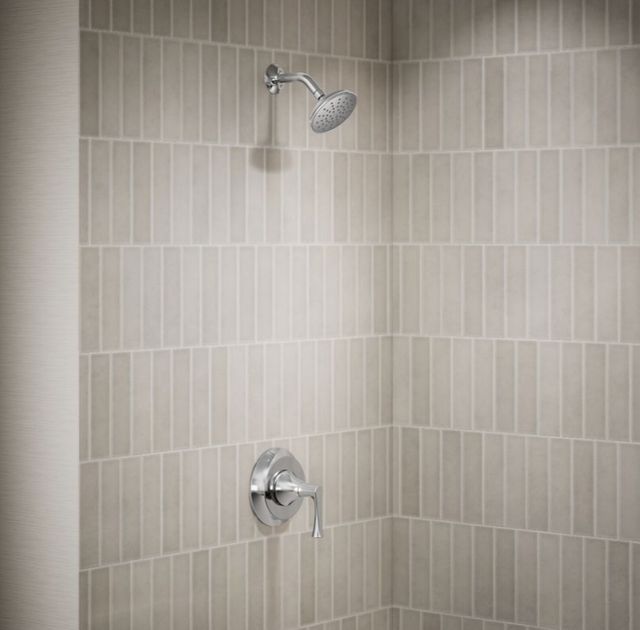 KOHLER® Buckley™ Rite-Temp® Polished Chrome 2.5 GPM Shower Trim Kit-1