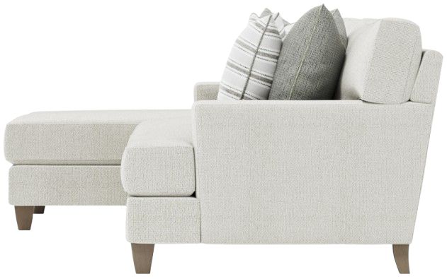Bernhardt Mila Bernhardt Living 2-Piece White Left-Arm Facing Sectional-4