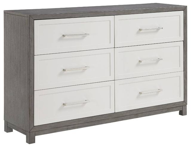 Homelegance® Rowan Gray/Ivory Dresser-0