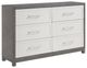 Homelegance® Rowan Gray/Ivory Dresser-0