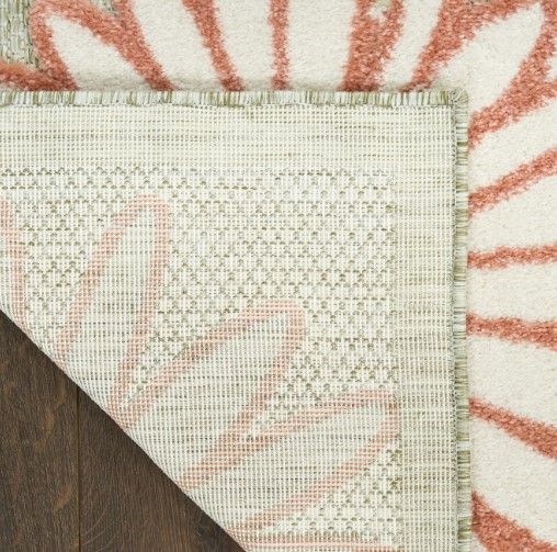Nourison Home™ Aloha Sage Rose 5'x8' Style 1 Area Rug-3
