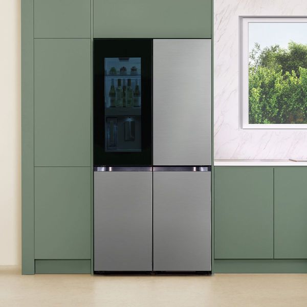Samsung Bespoke 36 in. 23.0 Cu. Ft. Fingerprint Resistant Stainless Steel Counter Depth French Door Refrigerator