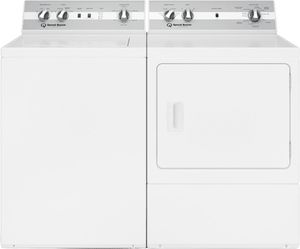 Speed Queen White Laundry Pair 